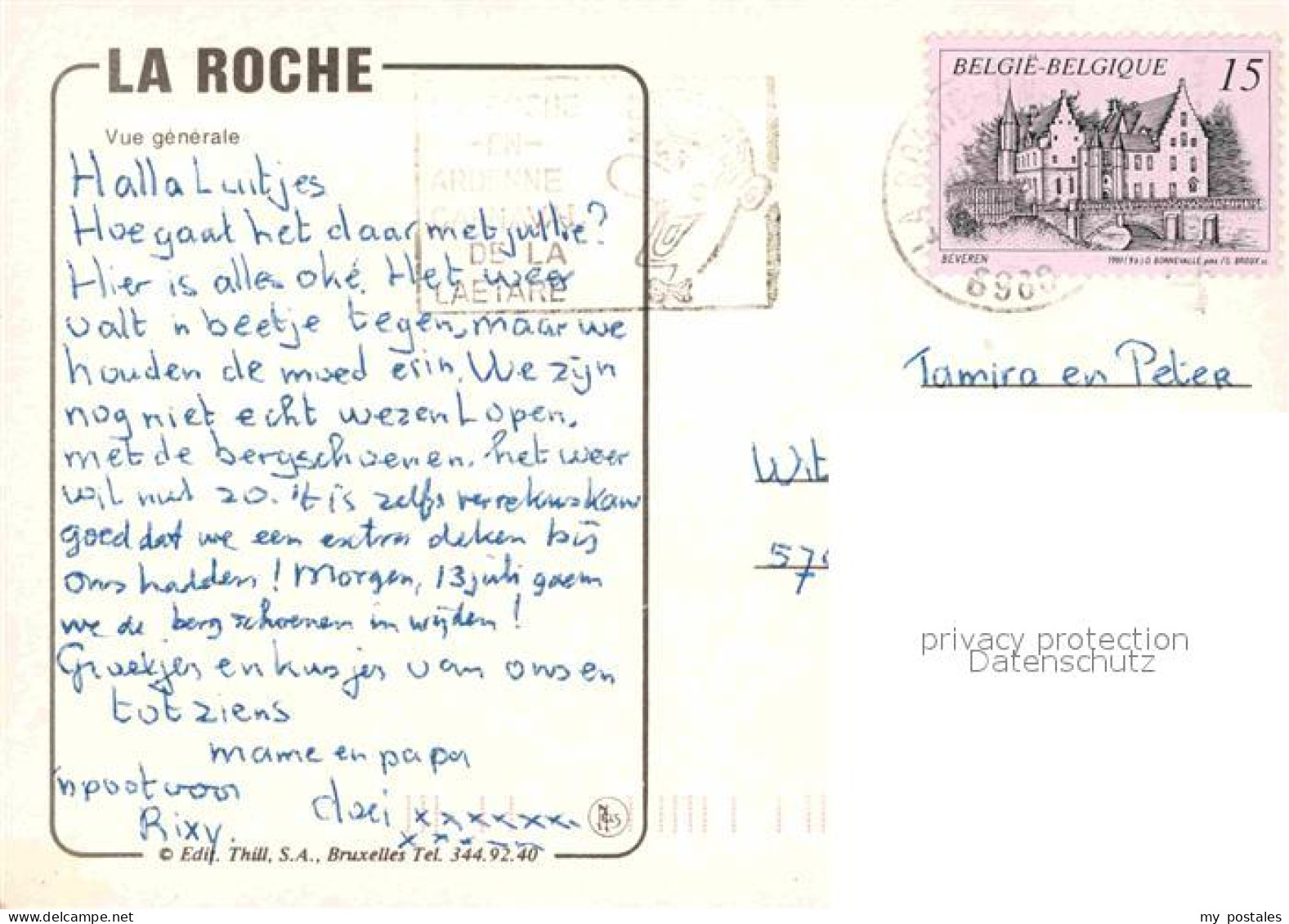 72825007 La Roche-en-Ardenne Fliegeraufnahme La Roche-en-Ardenne - Otros & Sin Clasificación