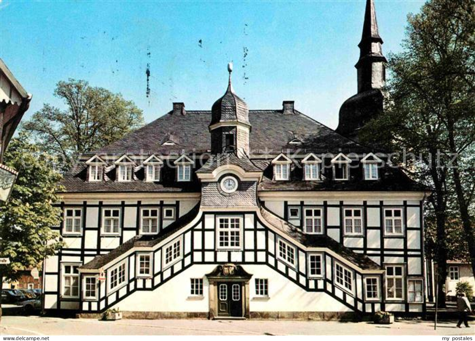 72825000 Rietberg Rathaus Fachwerk  Rietberg - Other & Unclassified