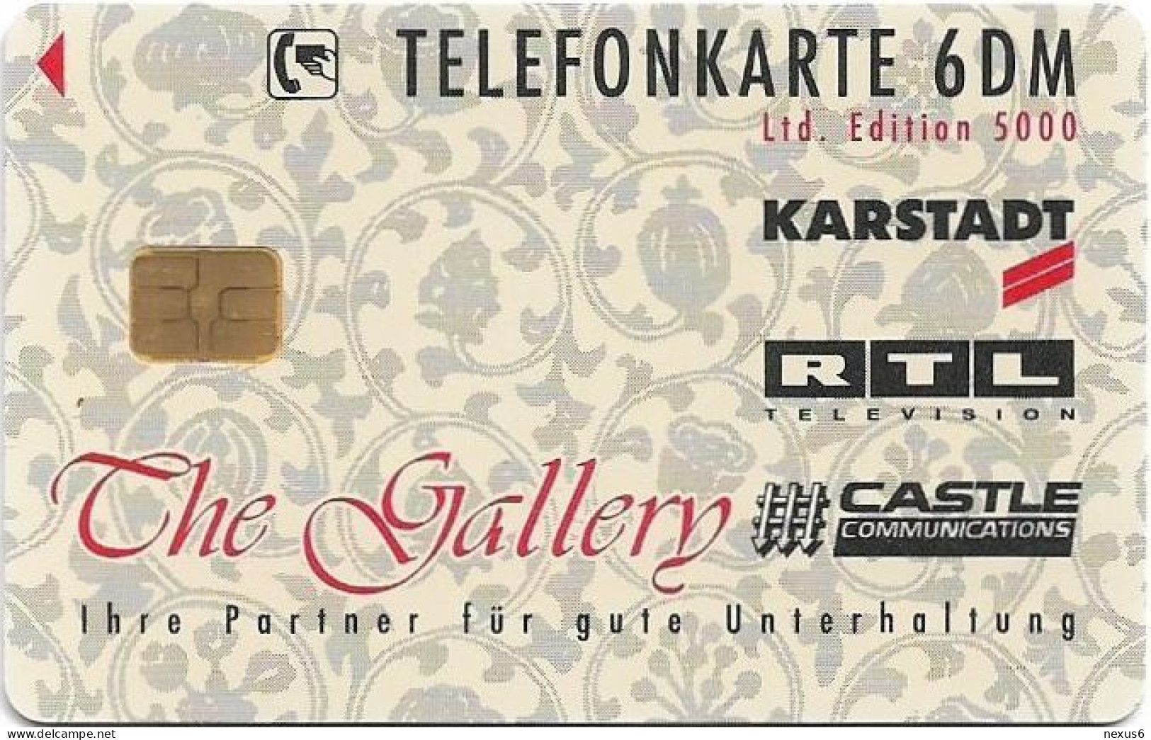 Germany - The Gallery 3 - The Flirts - O 0273C - 09.1993, 6DM, 5.100ex, Mint - O-Serie : Serie Clienti Esclusi Dal Servizio Delle Collezioni