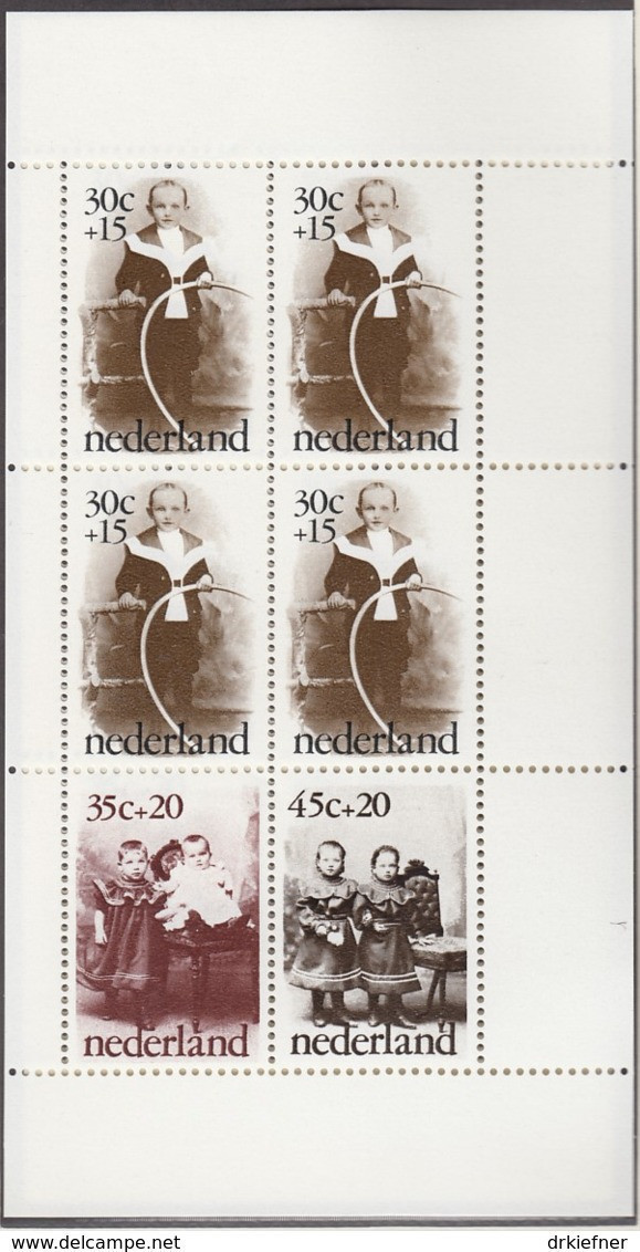 NIEDERLANDE Block 13, Postfrisch **, Alte Kinderfotographien 1974 - Blocs