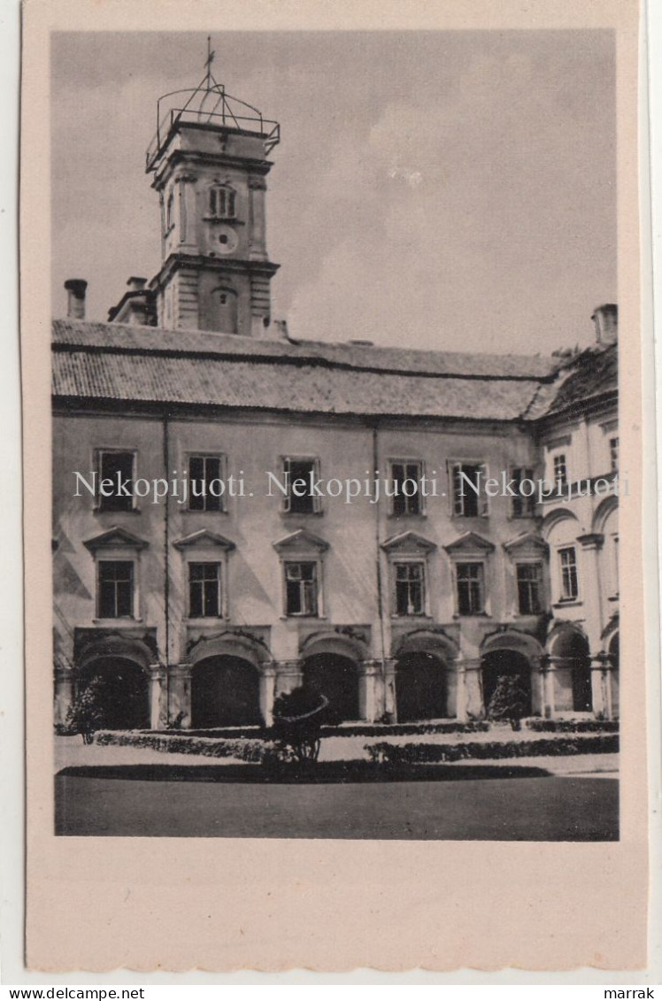 Vilnius, Viliniaus Universiteto Kiemas, Apie 1944 M. Atvirukas - Lithuania