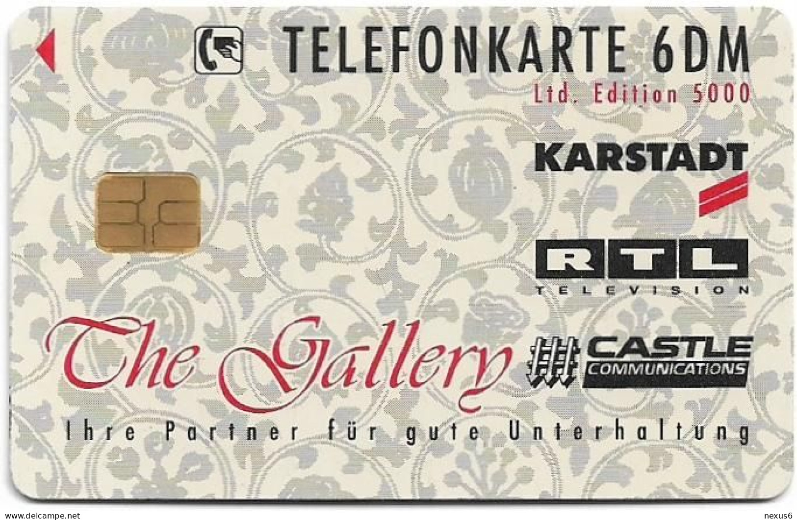 Germany - The Gallery 7 - Chris Norman - O 0273G - 09.1993, 6DM, 5.100ex, Used - O-Reeksen : Klantenreeksen