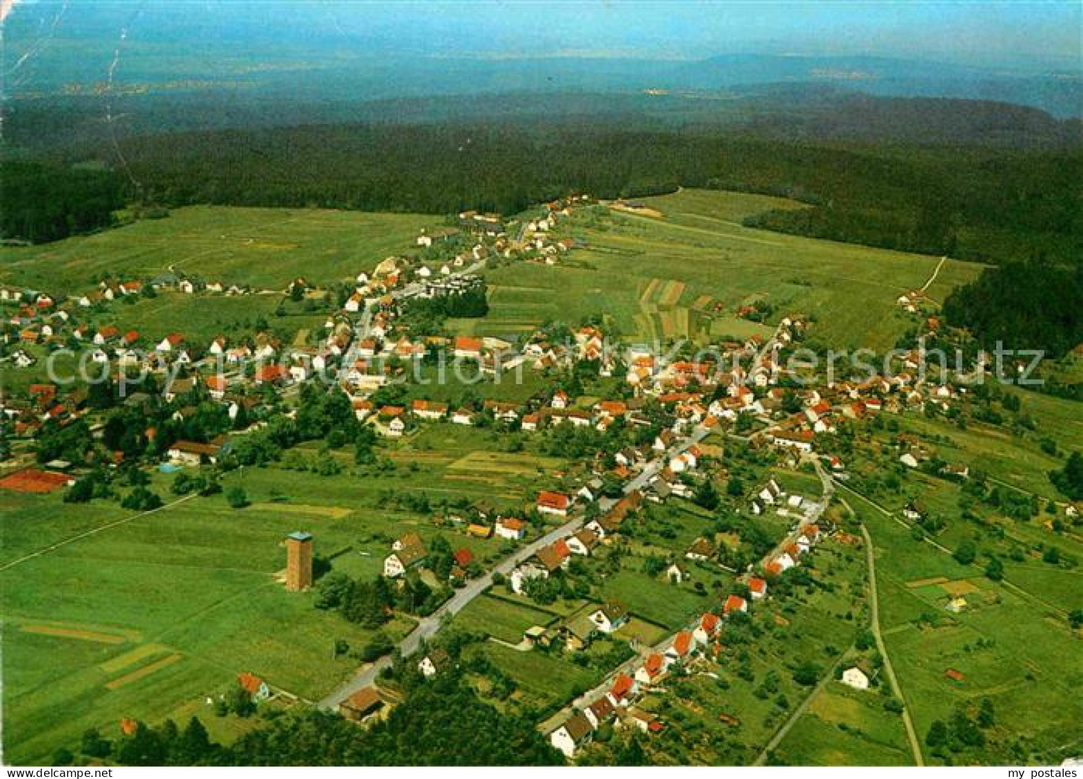 72824914 Dobel Schwarzwald Fliegeraufnahme Dobel - Sonstige & Ohne Zuordnung