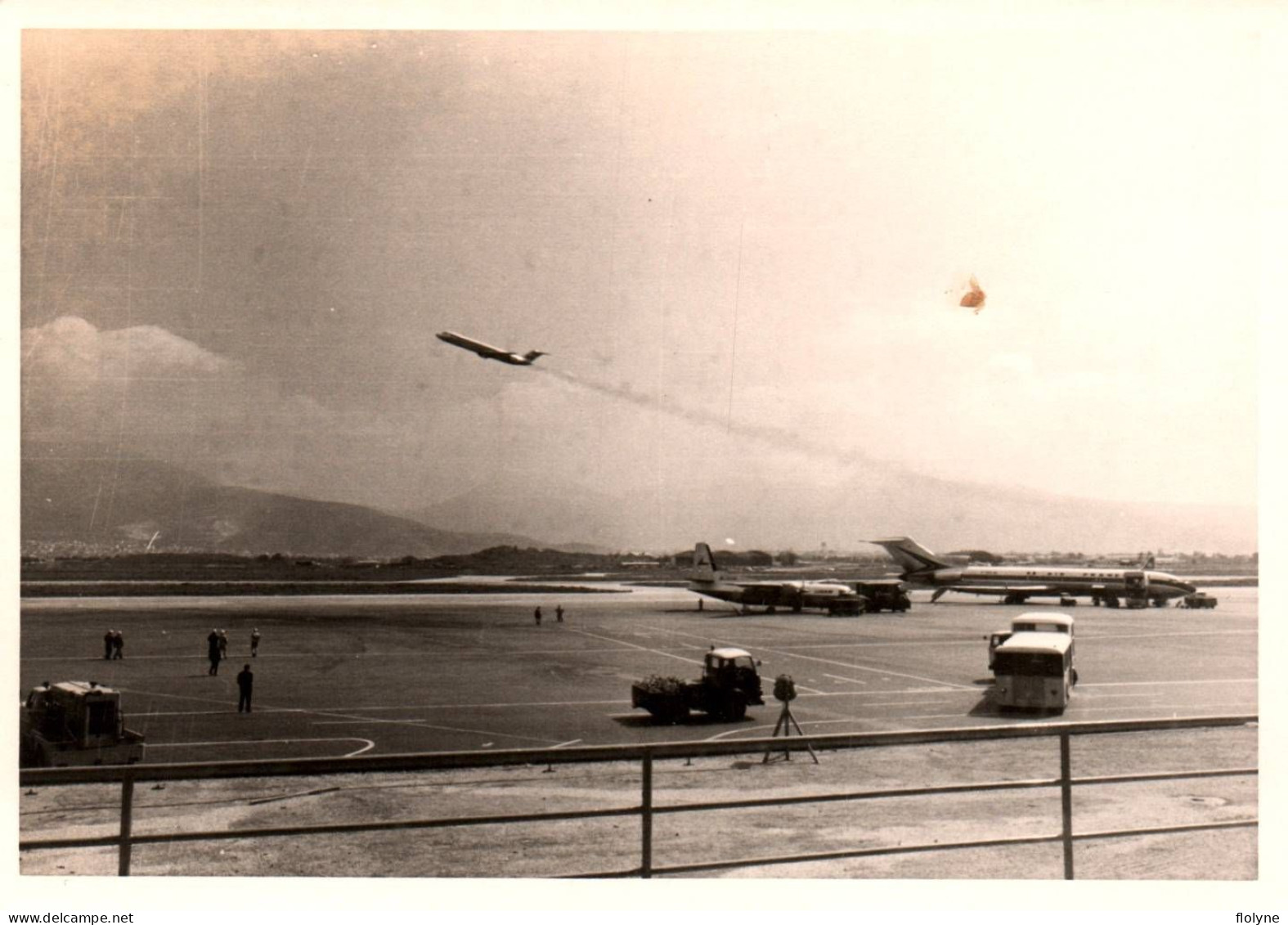 Antananarivo - Tananarive - Madagascar - Photo Ancienne - Avion AIR FRANCE à L'aéroport - Aviation - 8,5X13,5cm - Madagaskar