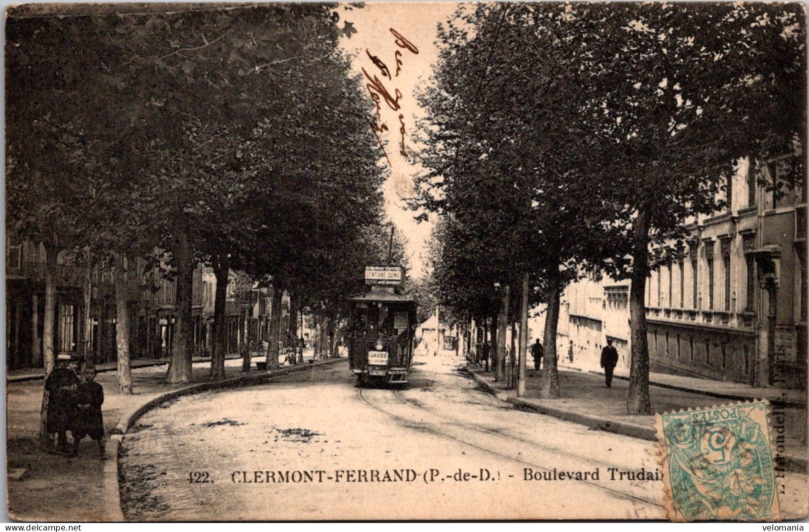 20710 Cpa 63 Clermont Ferrand - Boulevard Trudaine - Clermont Ferrand