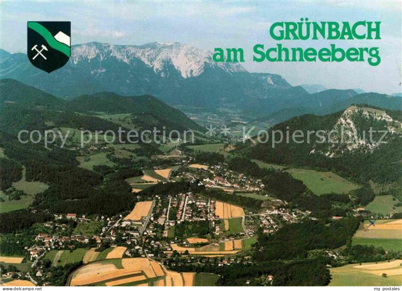 72824662 Gruenbach Schneeberg Fliegeraufnahme Gruenbach Am Schneeberg - Other & Unclassified