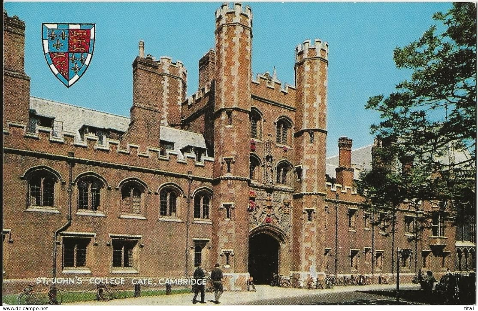 185 - St. John's College Gate, Cambridge - Cambridge