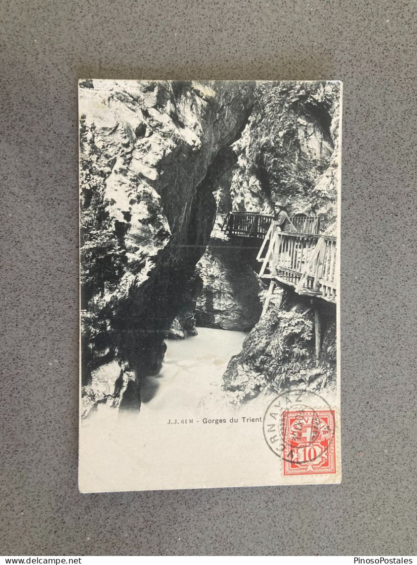 Gorges Du Trient Carte Postale Postcard - Other & Unclassified