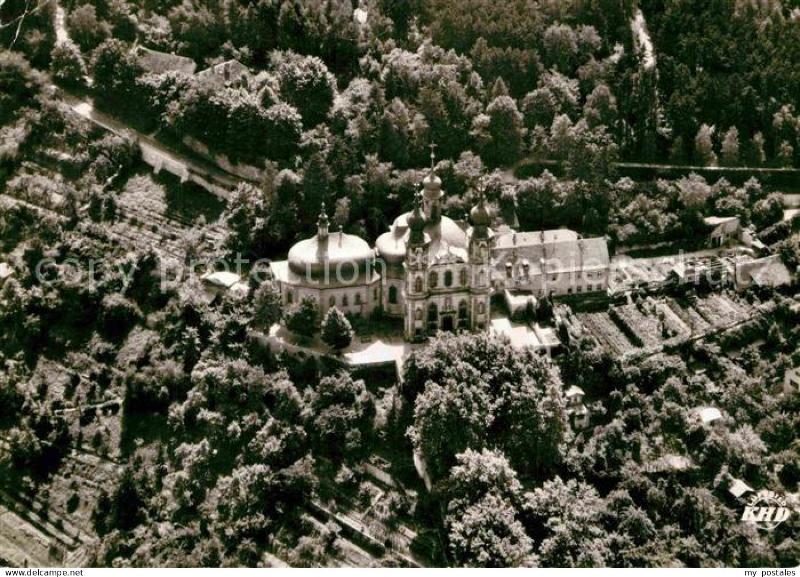 72824522 Wuerzburg Kaeppele Wallfahrtskirche Fliegeraufnahme Wuerzburg - Wuerzburg