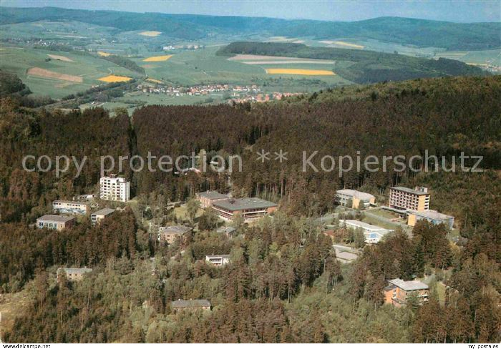 72824485 Lippoldsberg Klinik Und Rehabilitationszentrum Fliegeraufnahme Lippolds - Andere & Zonder Classificatie