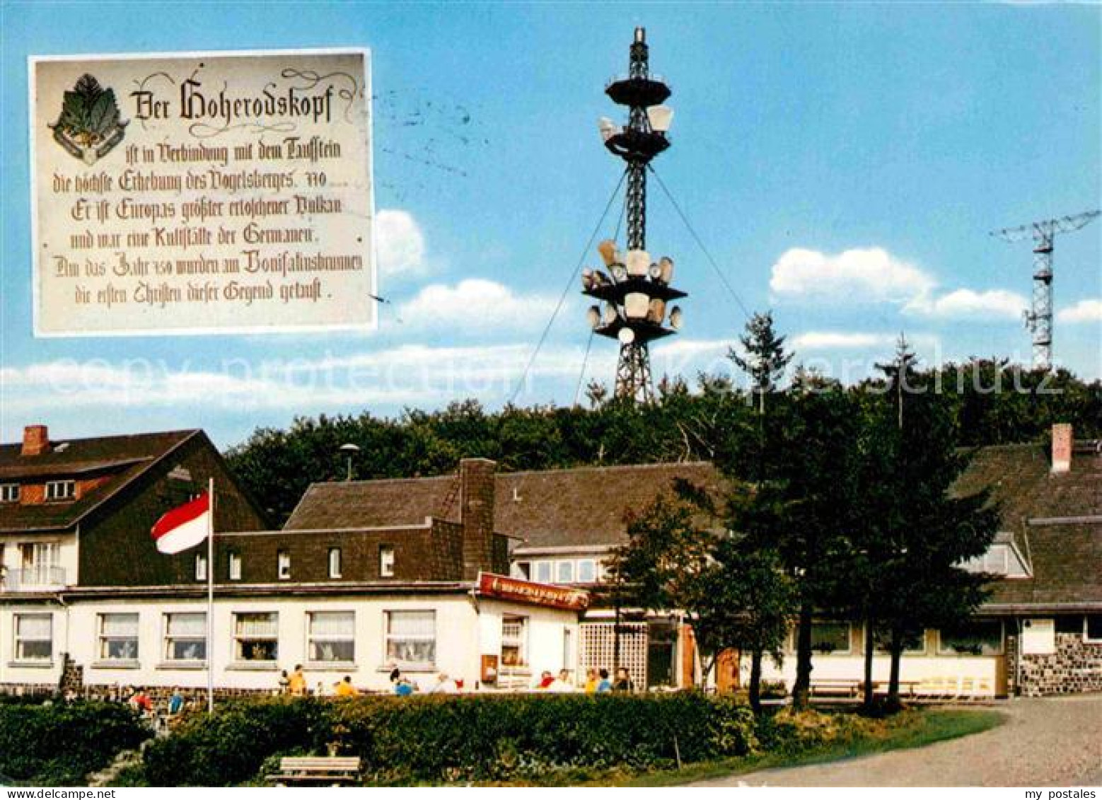 72824472 Hoherodskopf Hotel Restaurant Sender Hoherodskopf - Autres & Non Classés