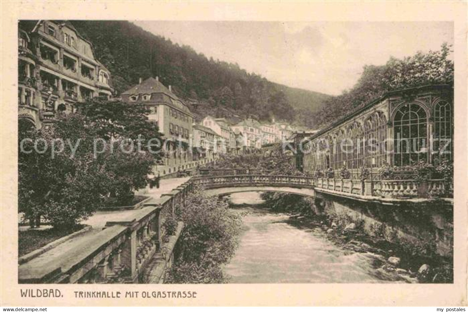 72824376 Bad Wildbad Trinkhalle Olgastrasse Bad Wildbad - Autres & Non Classés