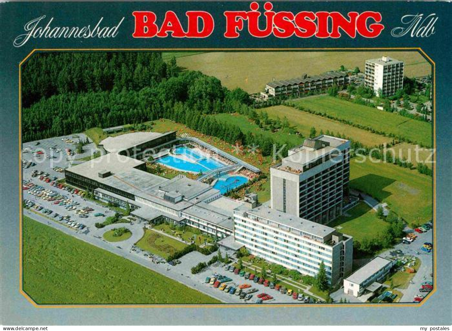 72824272 Bad Fuessing Thermalbad Johannesbad Fliegeraufnahme Aigen - Bad Füssing