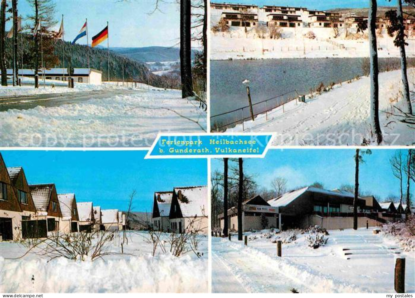72824262 Gunderath Winterpanorama Ferienpark Heilbachsee In Der Vulkaneifel Gund - Autres & Non Classés