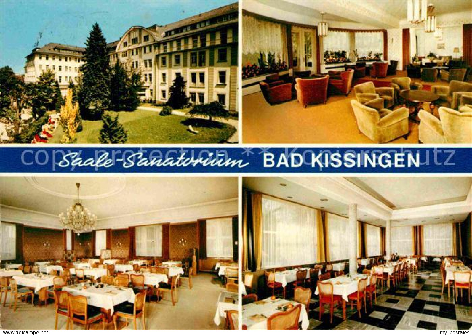 72824227 Bad Kissingen Saale Sanatorium Aufenthaltsraum Speisesaal Bad Kissingen - Bad Kissingen