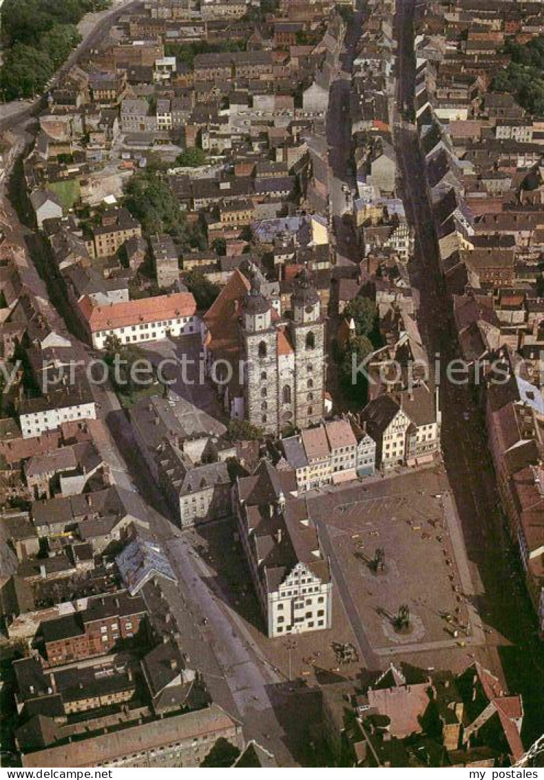 72824222 Wittenberg Lutherstadt Stadtzentrum Kirche Luftbildserie Der Interflug  - Wittenberg