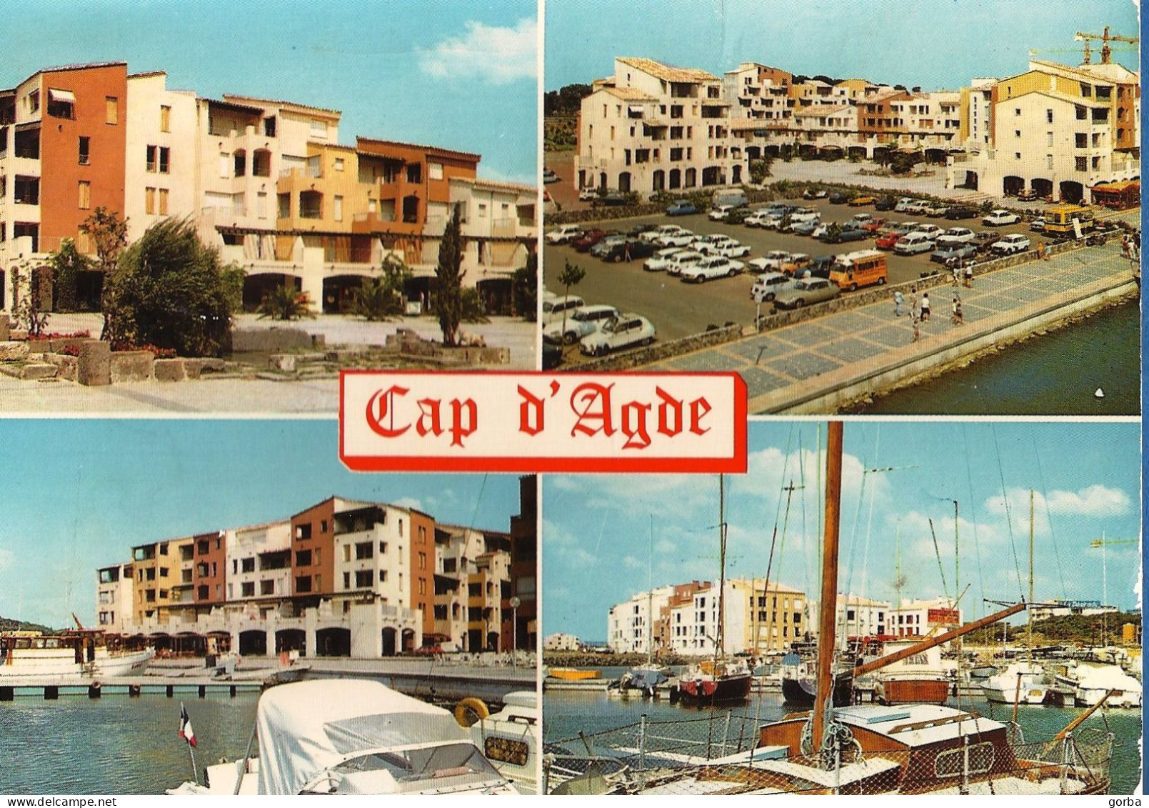 *CPM - 34 - AGDE - Le Cap D'Agde - Multivue - Agde