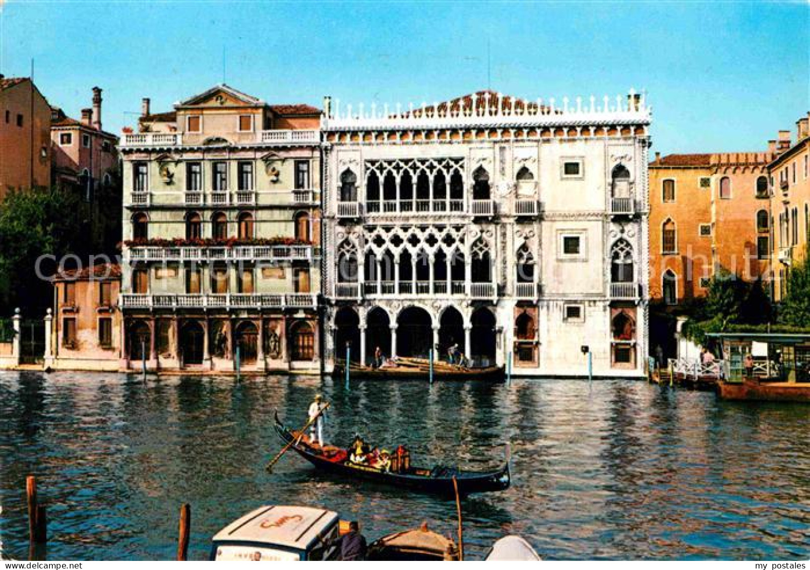 72824143 Venezia Venedig Palazzo Ca D Oro Palast Gondel  - Otros & Sin Clasificación