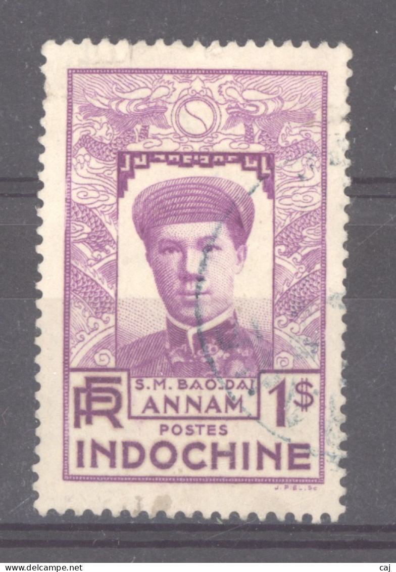 Indochine   :  Yv  180  (o) - Used Stamps