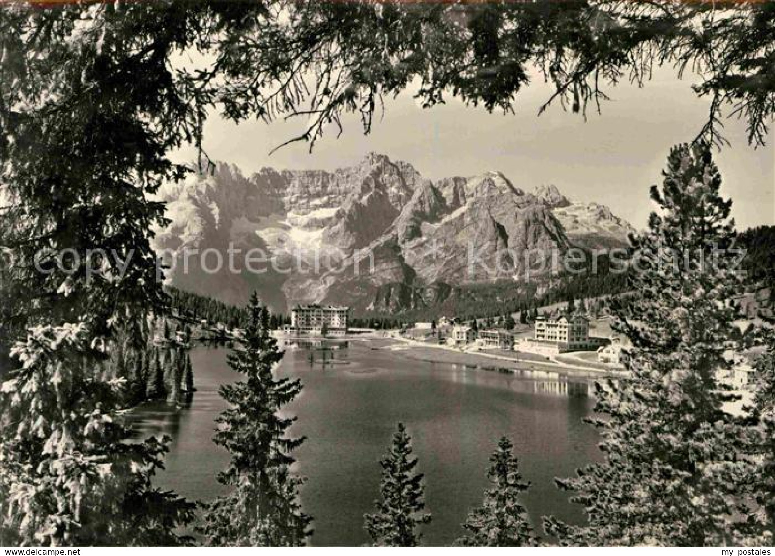 72824131 Misurinasee Panorama Lago Di Misurina Sorapis Dolomiten Misurinasee - Otros & Sin Clasificación