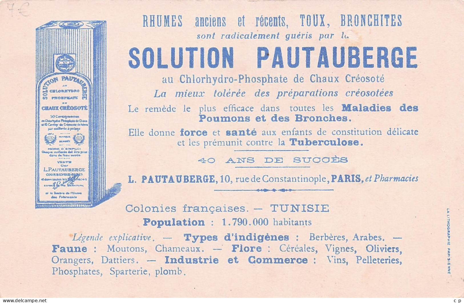 Tunisie - Les Colonies Françiases - Solution Patauberge   - CPA°J - Tunisie