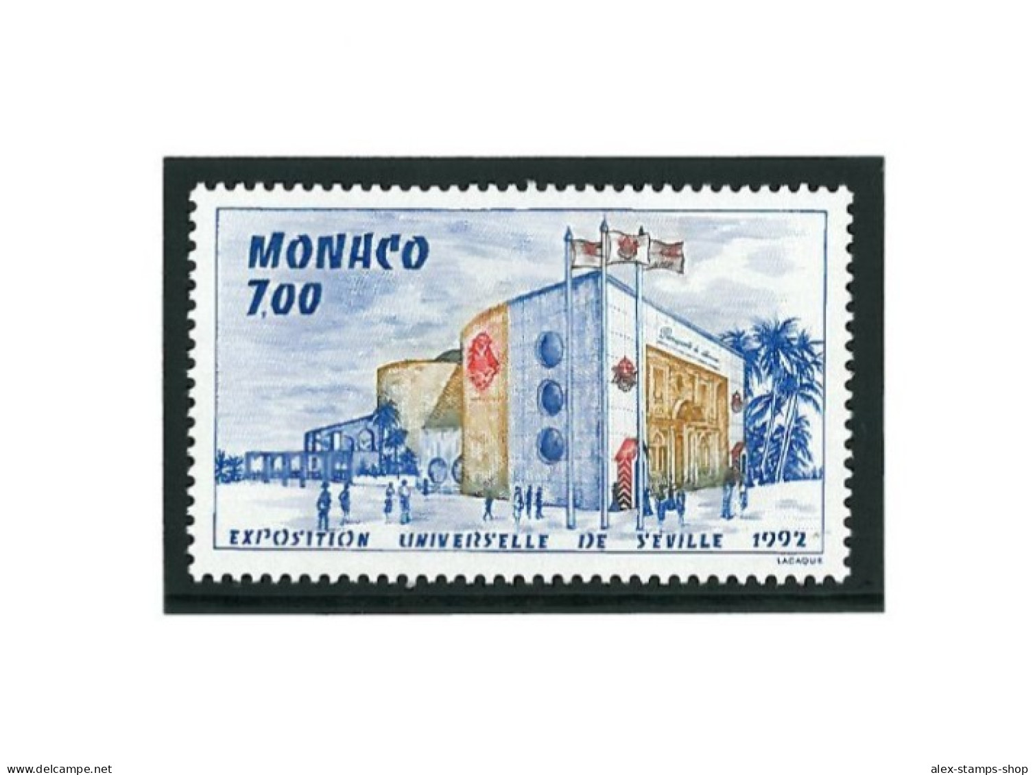 MONACO 1992 EXPO WORLD'S FAIR SEVILLE NEW BOOKLET - LIBRETTO EXPO INTERNAZIONALE - Gebruikt