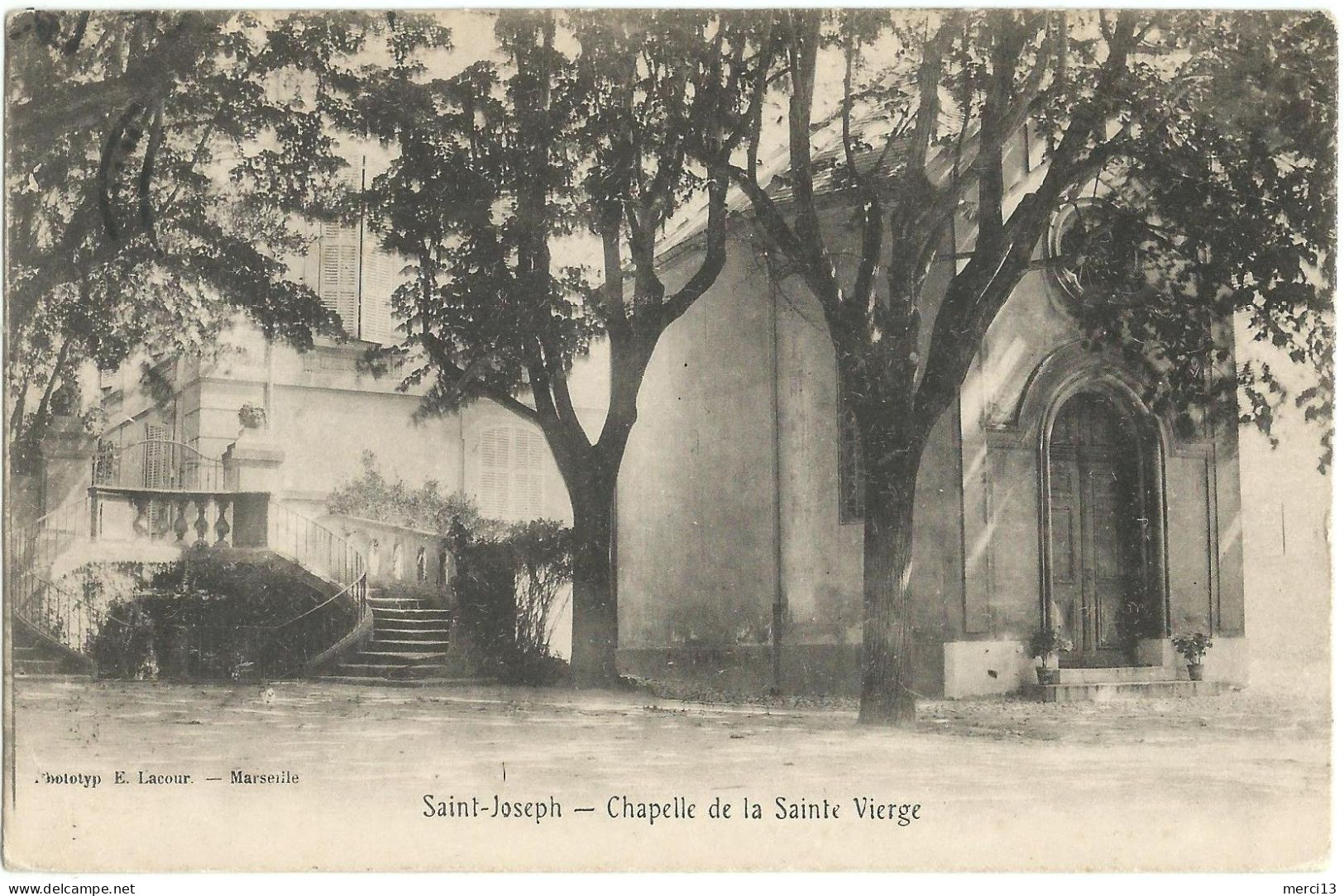 MARSEILLE (13) – Saint-Joseph (Grand Séminaire) – Chapelle De La Sainte-Vierge. Editeur Lacour. - Zonder Classificatie