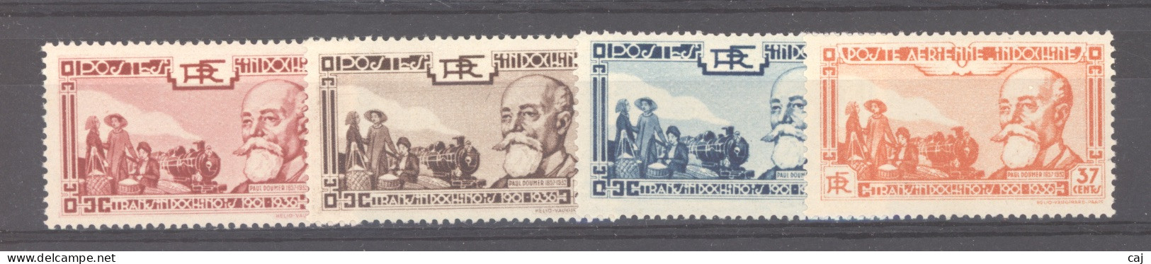 Indochine   :  Yv  199-01 +  Av 15  ** - Unused Stamps