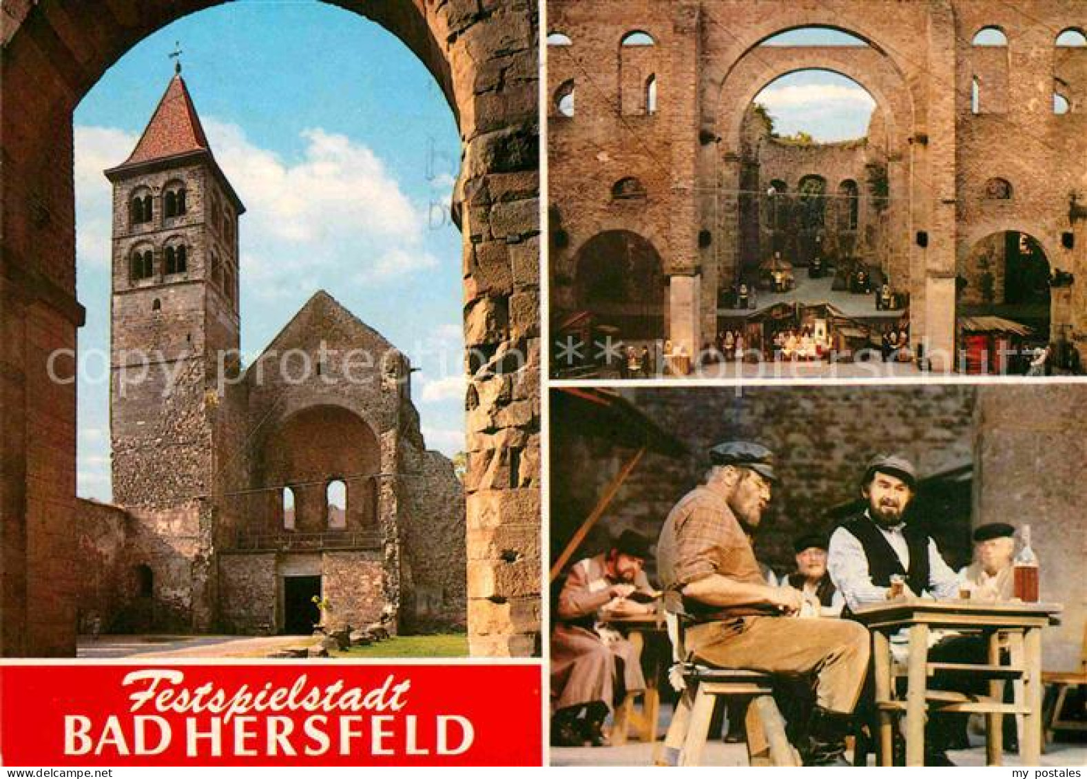 72823448 Bad Hersfeld Festspiele In Der Stiftsruine Szenen Aus Anatevka Bad Hers - Bad Hersfeld