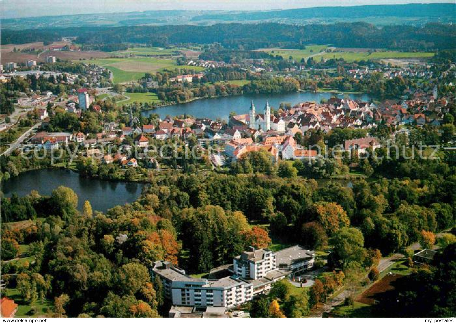 72823412 Bad Waldsee Moorheilbad Kneippkurort Fliegeraufnahme Bad Waldsee - Bad Waldsee