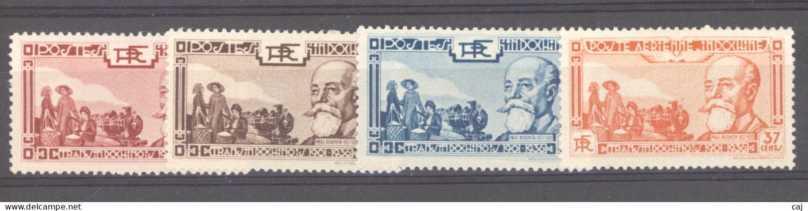 Indochine   :  Yv  199-01 +  Av 15  * - Unused Stamps