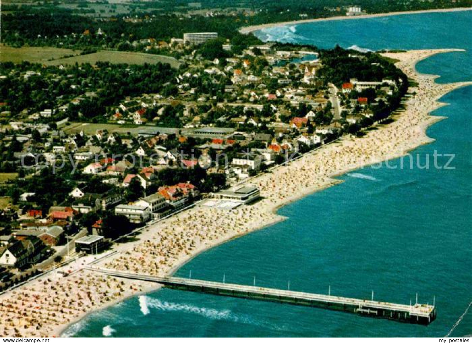 72823406 Niendorf Ostseebad Fliegeraufnahme Niendorf - Timmendorfer Strand