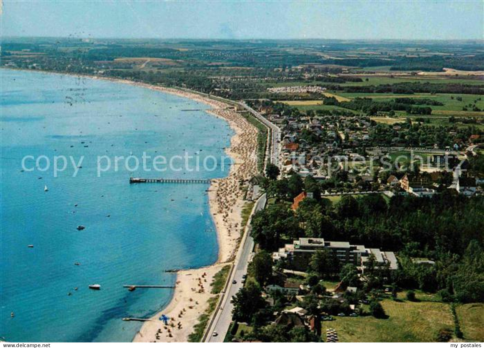 72823358 Haffkrug Ostseebad Fliegeraufnahme Gleschendorf - Scharbeutz