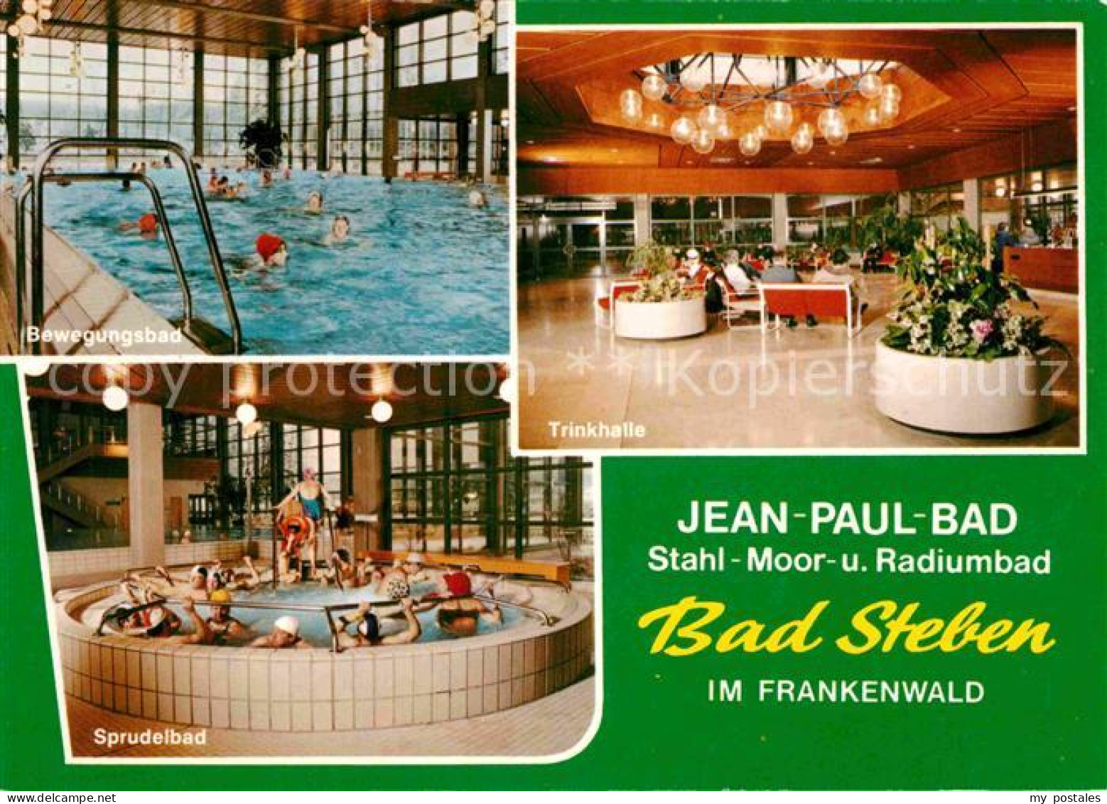 72823354 Bad Steben Jean Paul Bad Bewegungsbad Trinkhalle Sprudelbad Bad Steben - Bad Steben