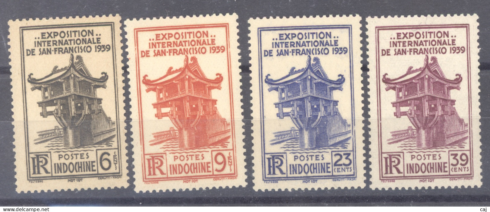 Indochine   :  Yv  205-08  ** - Ongebruikt