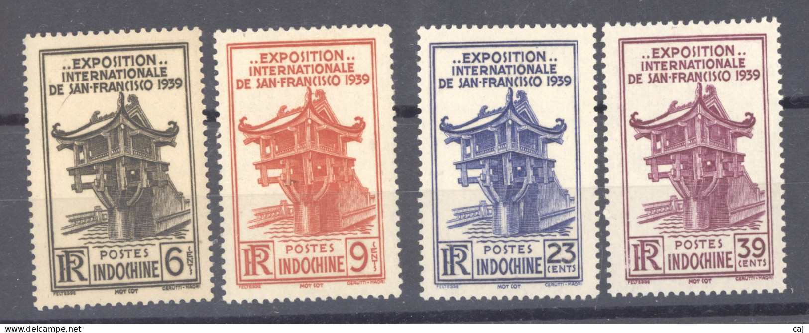 Indochine   :  Yv  205-08  * - Nuevos