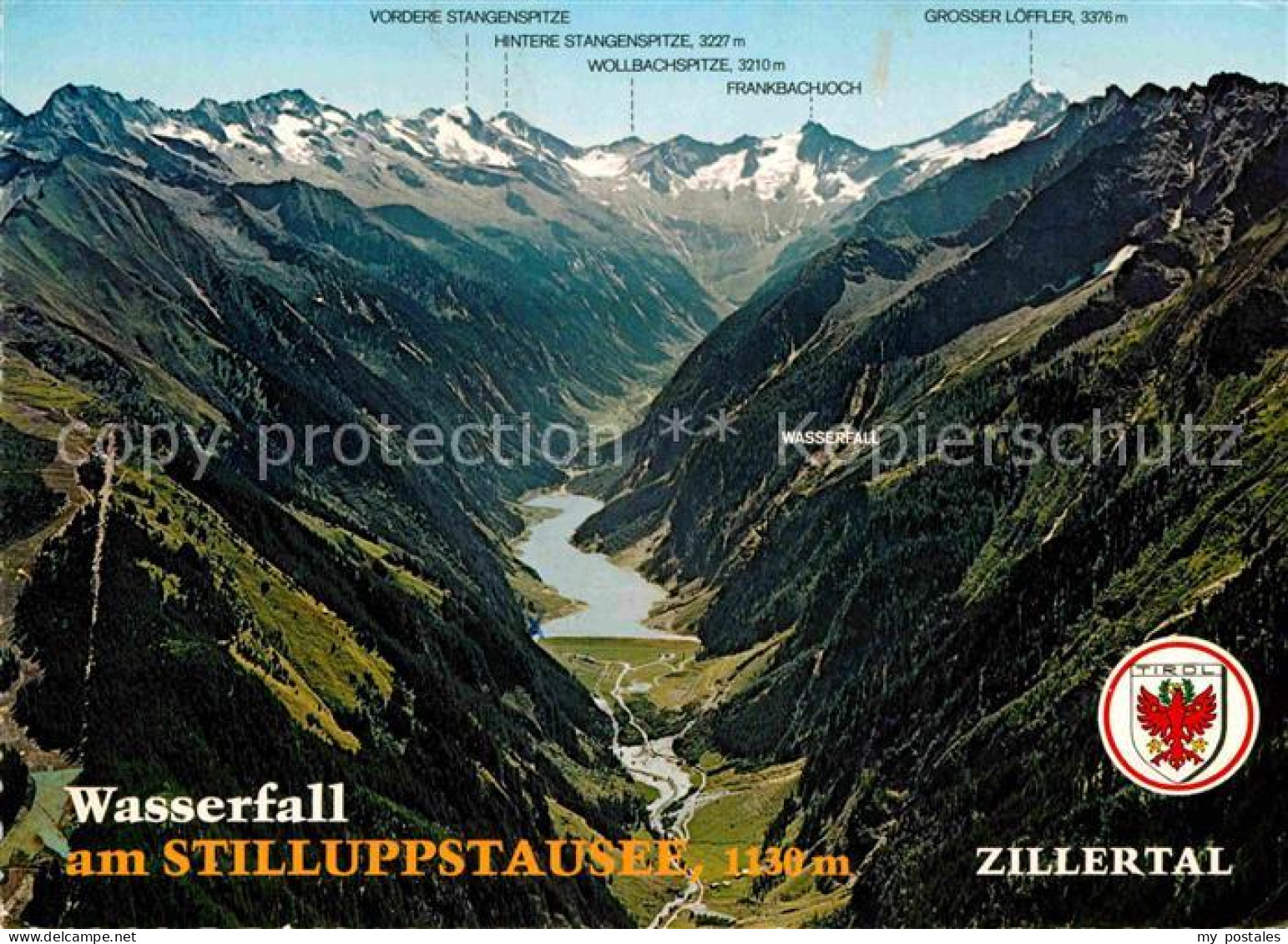 72823290 Mayrhofen Zillertal Wasserfall Am Stilluppstausee Zillertaler Alpen Fli - Autres & Non Classés