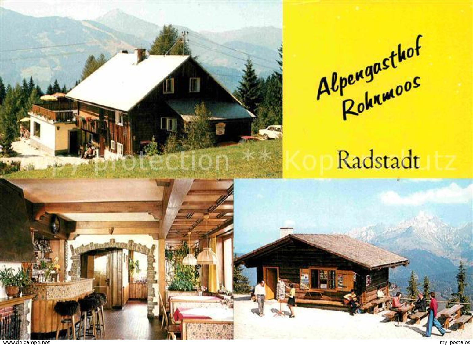 72823288 Radstadt Alpengasthof Rohrmoos Alpenpanorama Radstadt - Altri & Non Classificati