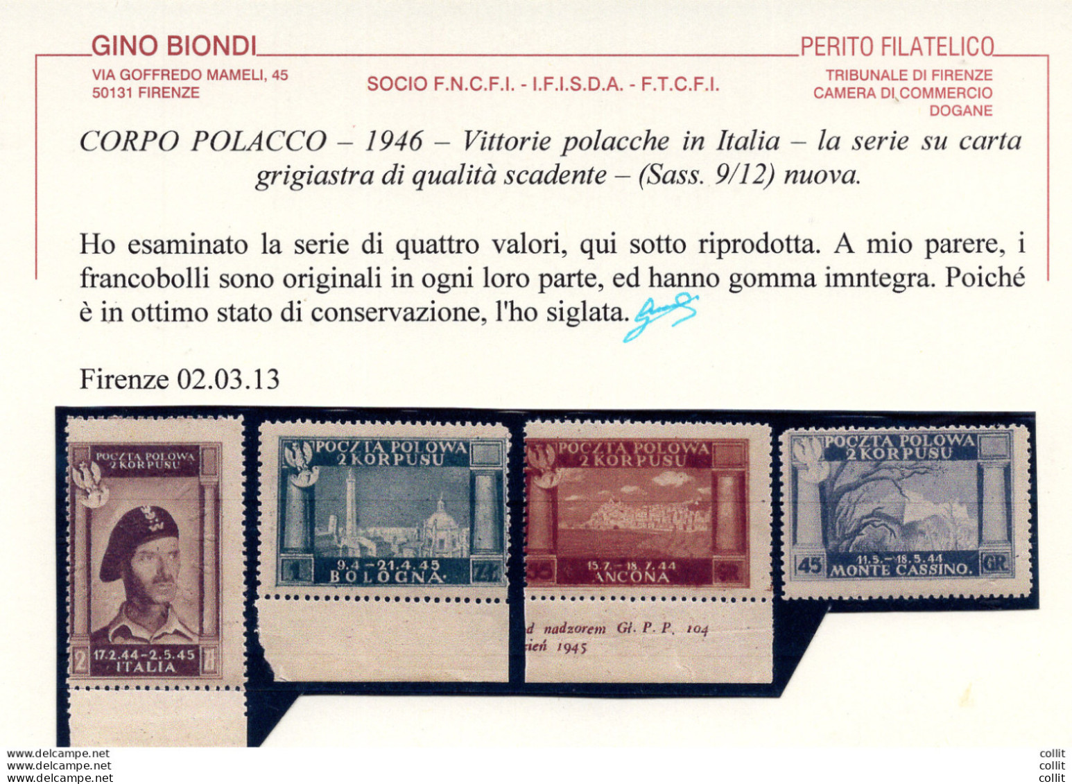 Corpo Polacco - Vittorie In Italia In Colori Divers - Local And Autonomous Issues