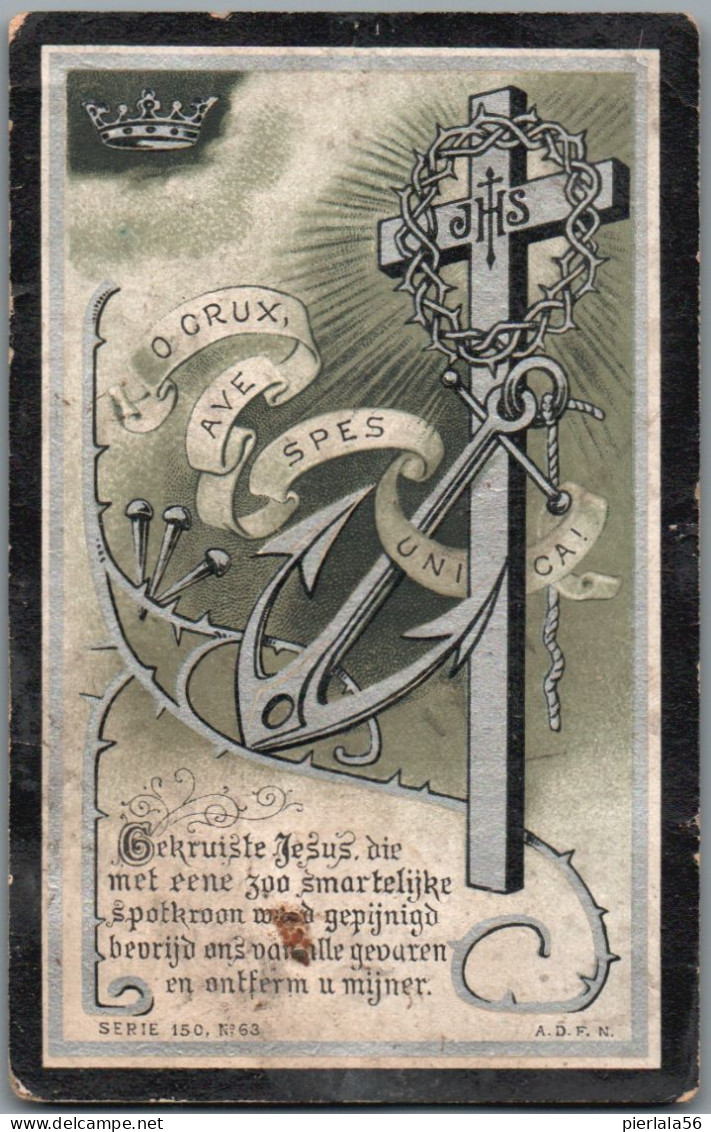 Bidprentje Ardooie - D'Haeyere Kamiel Gustaaf (1860-1909) - Devotion Images