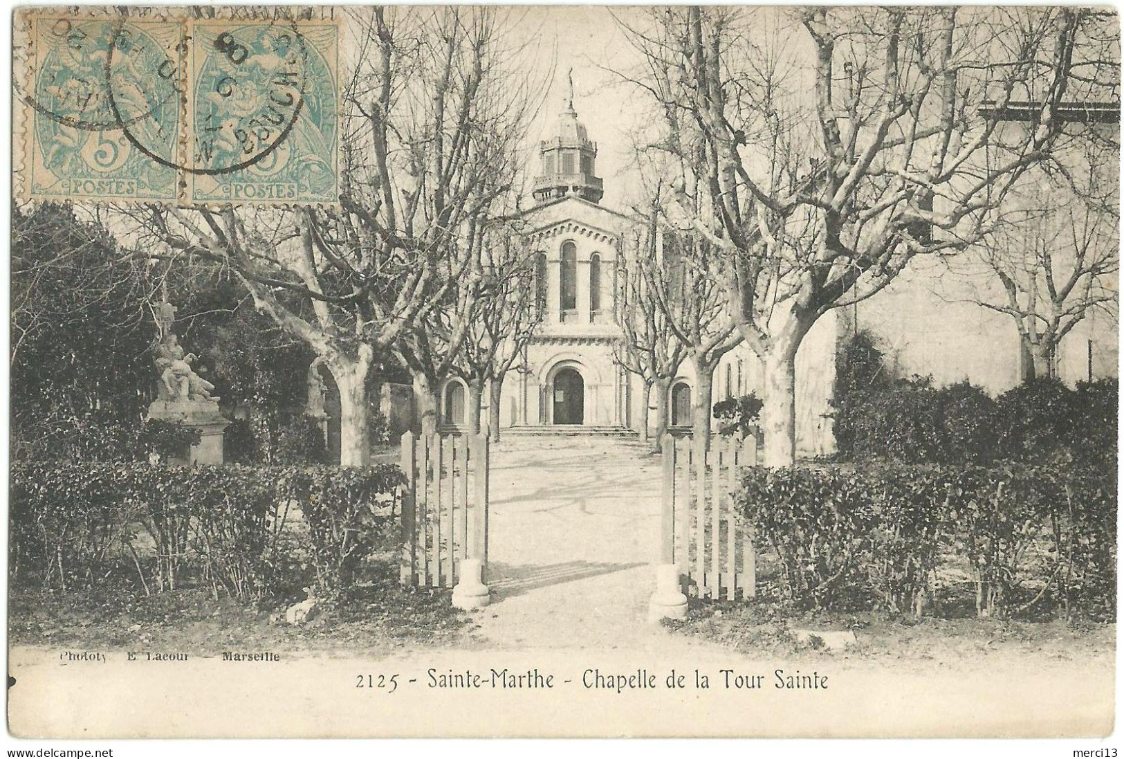 SAINTE-MARTHE (13) – Chapelle De La Tour Sainte. Editeur Lacour, N° 2125. - Zonder Classificatie