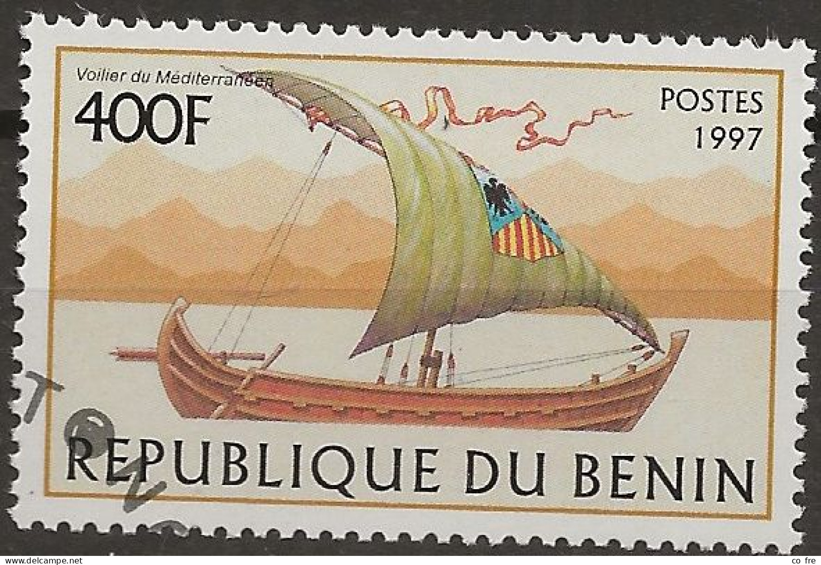 Bénin N°773 (ref.2) - Barcos