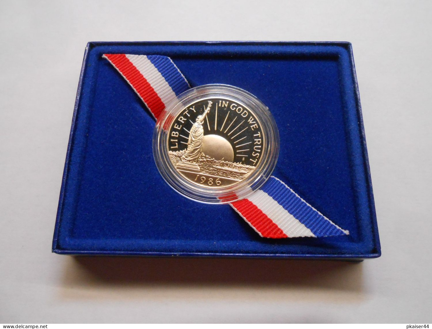 USA  1986  Liberty-Coin  Proof   Half Dollar - Conmemorativas