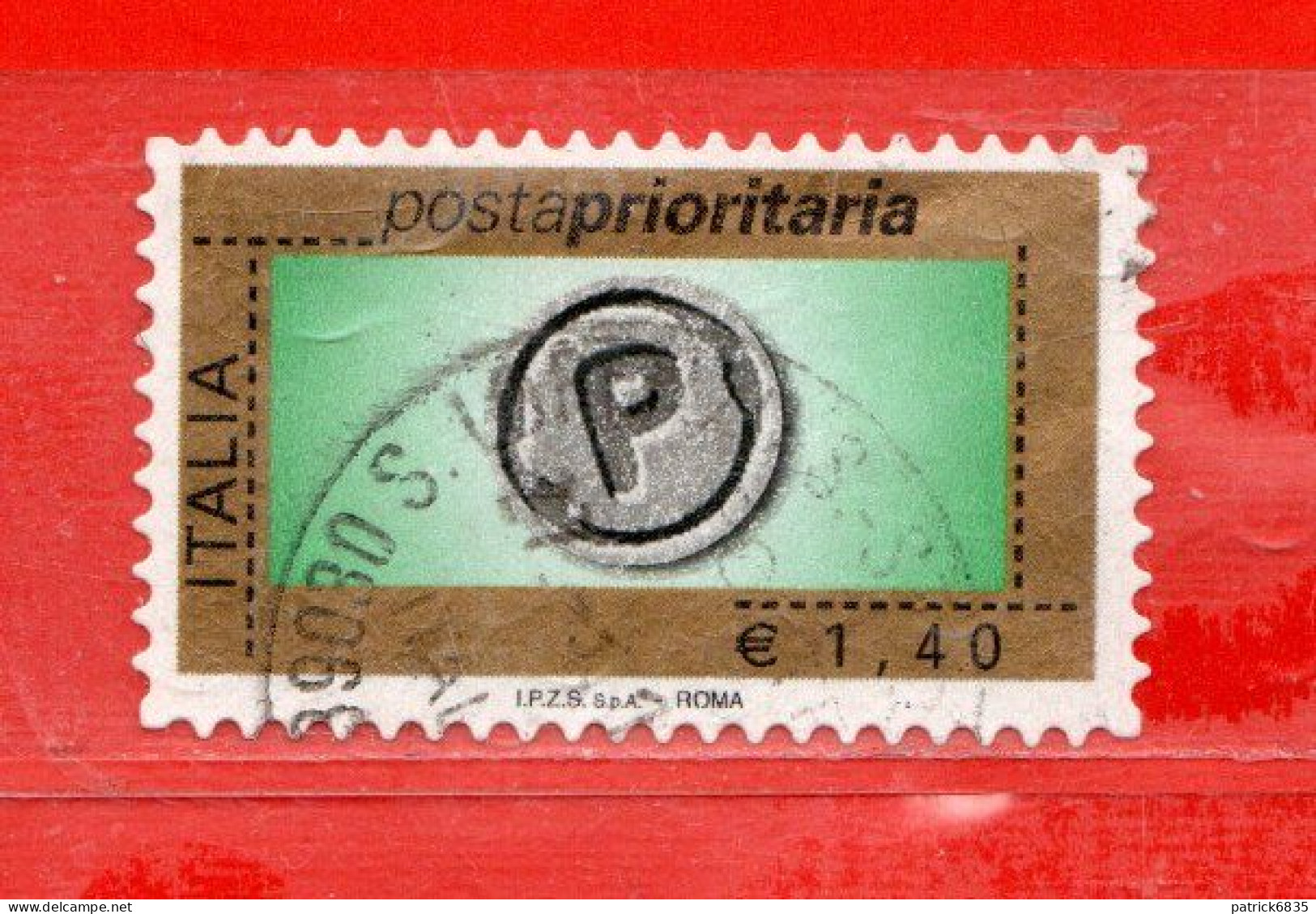 Italia ° - 2007 - Posta Prioritaria Senza Millesimo, € 1,40. Unif. 3054. - 2001-10: Used