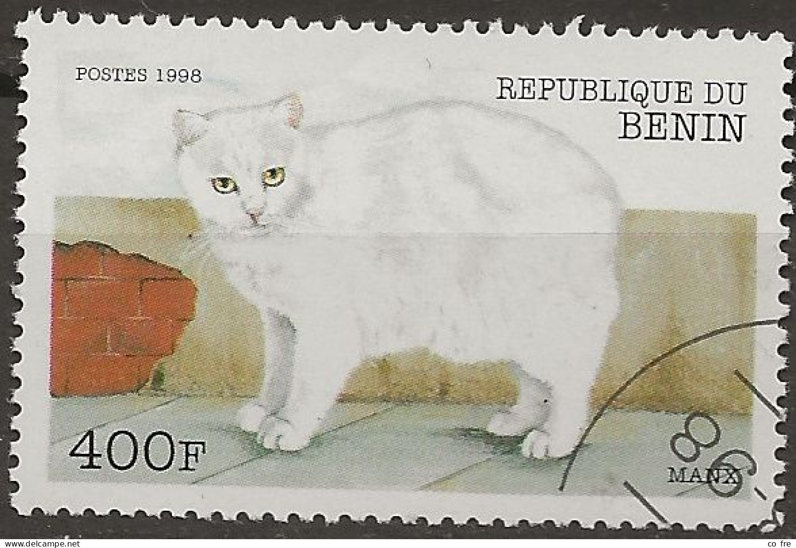 Bénin N°849 (ref.2) - Hauskatzen