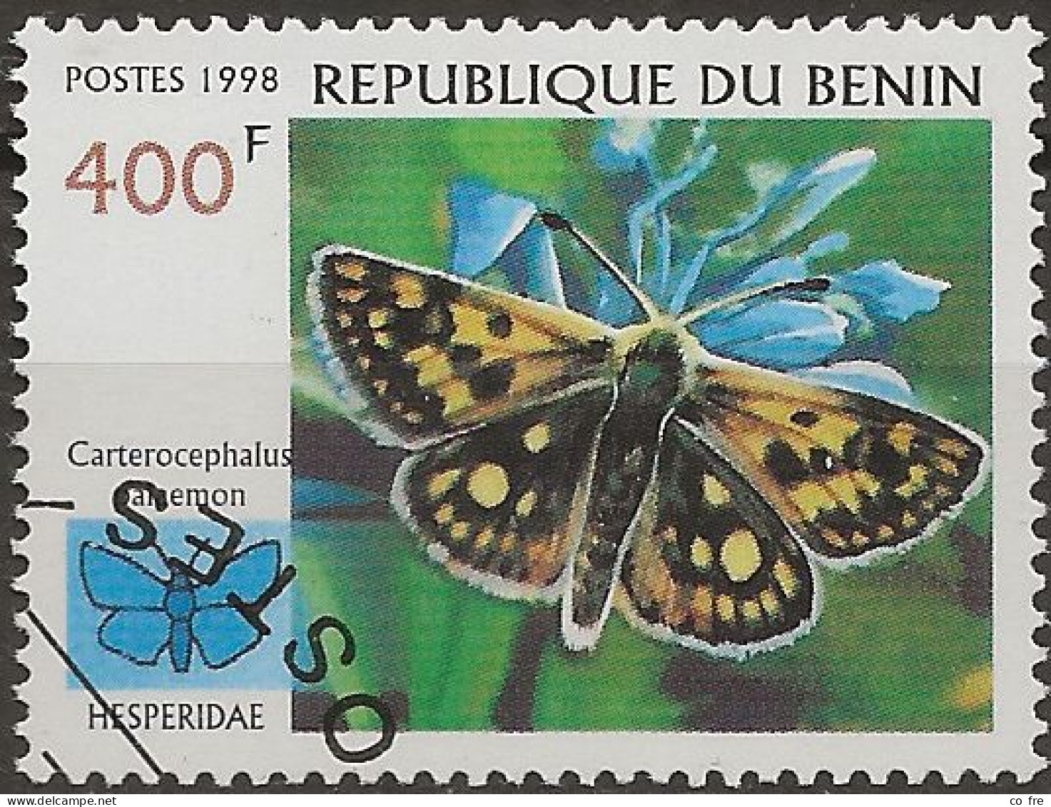 Bénin N°861 (ref.2) - Butterflies