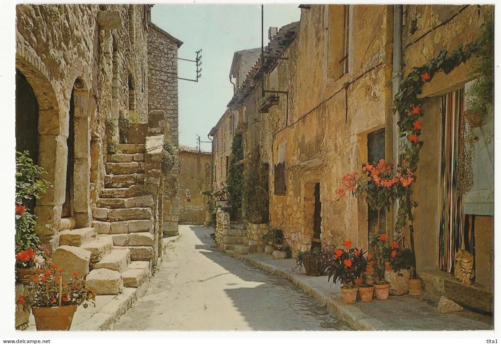 195 - Tourrettes Sur Loup - Vieux Village Médiéval - Cité Des Violettes - Other & Unclassified