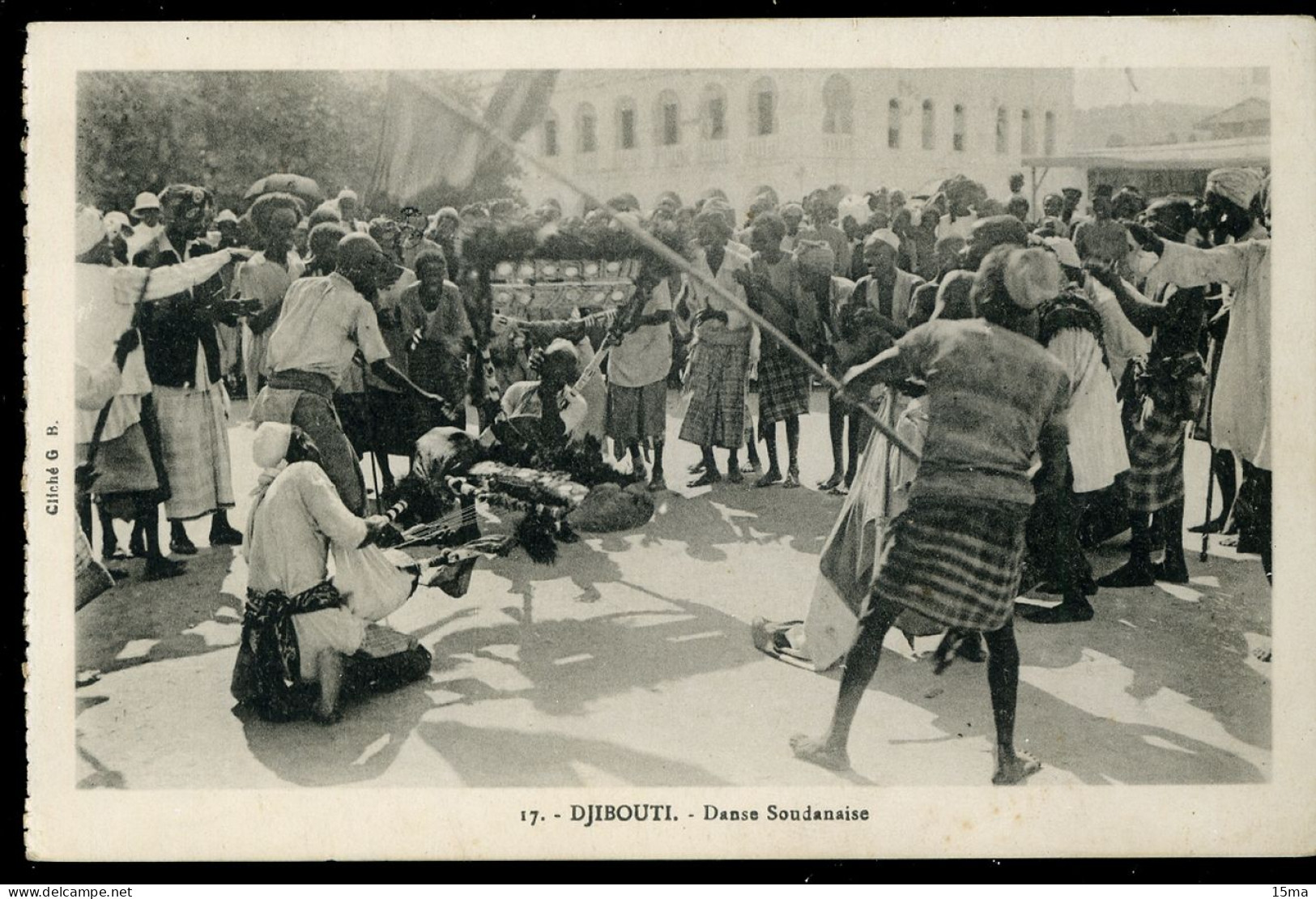 Djibouti Danse Soudanaise GB 1929 - Dschibuti