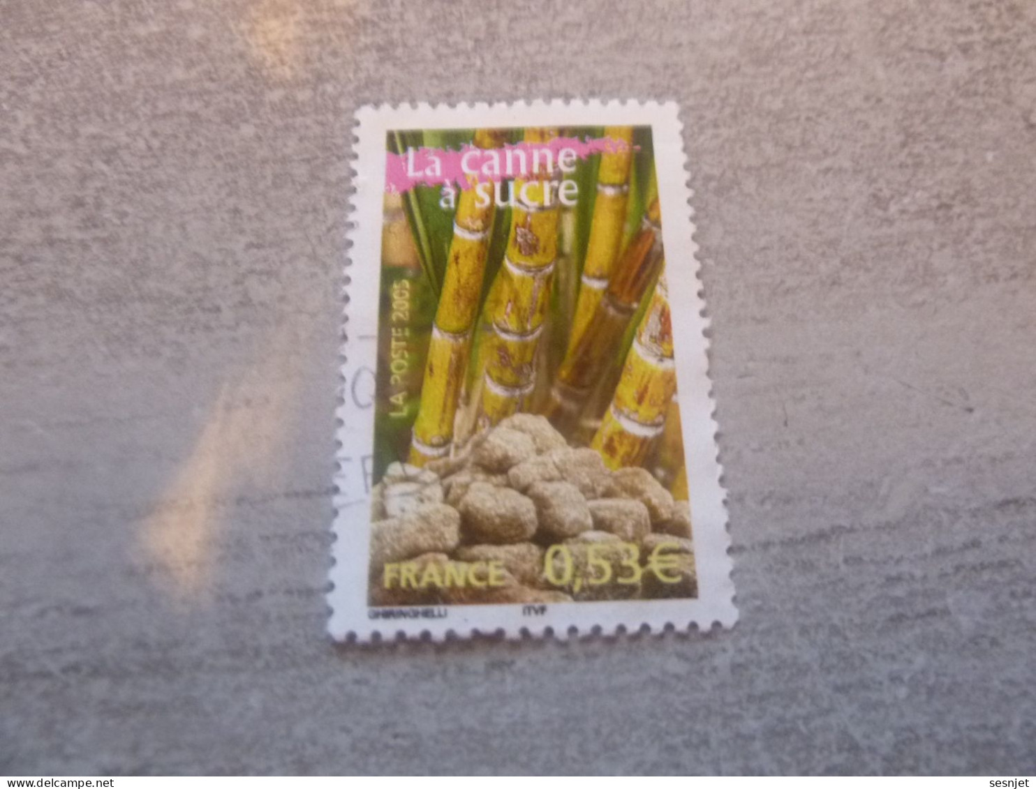 La Canne à Sucre - Portrait De Région - 0.53 € - Yt 3776 - Multicolore - Oblitéré - Année 2005 - - Food