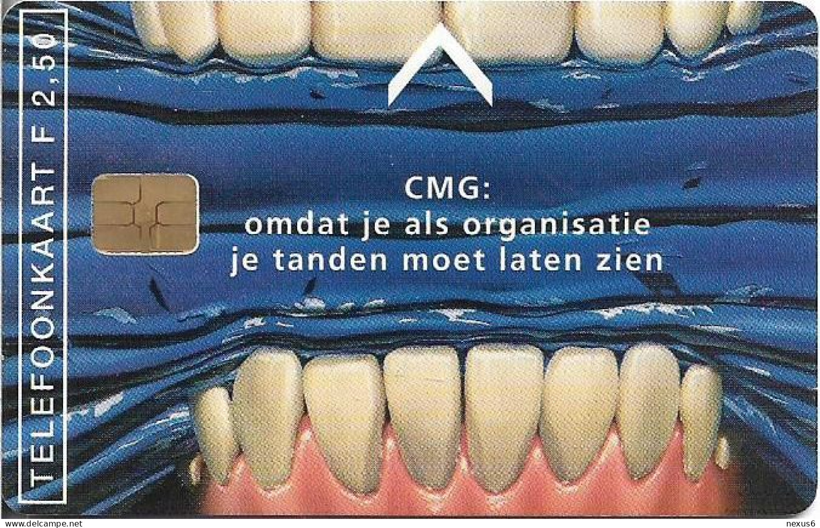 Netherlands - KPN - Chip - CRD025-02 - CMG Computer Managment Group, 11.1994, 2.50ƒ, 1.250ex, Used - Privées